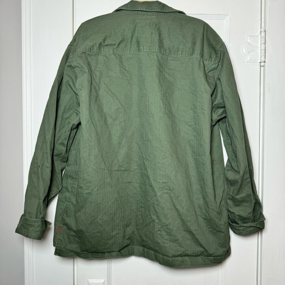 BDG Oversized Canvas Cargo Utility Jacket Size Large - Picture 4 of 8